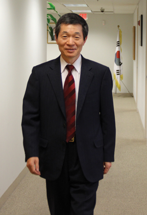오는 3월 임기를 마치고 한국으로 귀국하는 김주석 보스톤 총영사 (사진= 장현아 인턴기자)