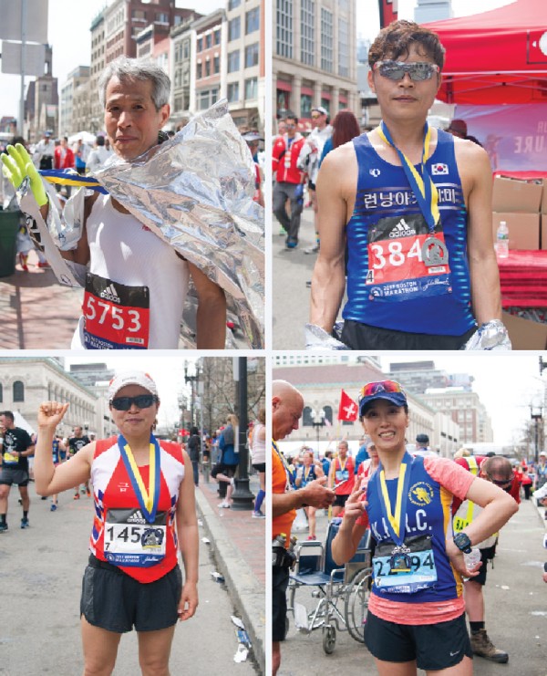 이날 참가한 한국인 참가자들은 보스톤 마라톤이 