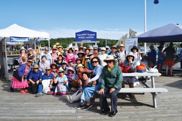 한미노인회가 메인주 캐비지 아일랜드(Cabbage Island)로 나들이를 6월 29일 다녀왔다