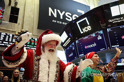 [뉴욕증시-주간전망] 올해는 산타가 올까요…썰매 연료는 AI 투자심리