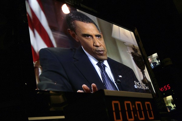 오바마 대통령이 CBS방송의 Face the Nation을 포함하여 하루 동안 5개 TV 프로그램에 연달아 출연하였다.