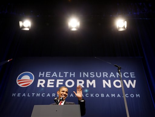버락 오바마 대통령이 20일 뉴욕에서 있었던 연설에서 의료보험 개혁 필요성에 대해 역설했다.