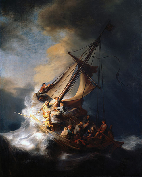 렘블란트,  The Storm on the Sea of Galilee, 1633이자벨라 스튜어드 가드너 뮤지엄의 소장품이었으나1990년 도난된 이후 아직까지 다시 찾지 못함