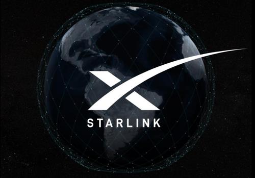 스페이스X의 스타링크 위성 인터넷 로고