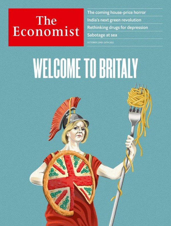 영국 경제 주간지 이코노미스트 최신호 표지