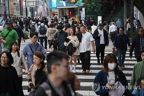 일본 도쿄 오모테산도 거리 풍경