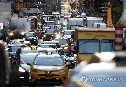 뉴욕 맨해튼 교통정체