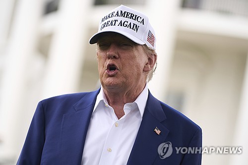 도널드 트럼프 미국 대통령